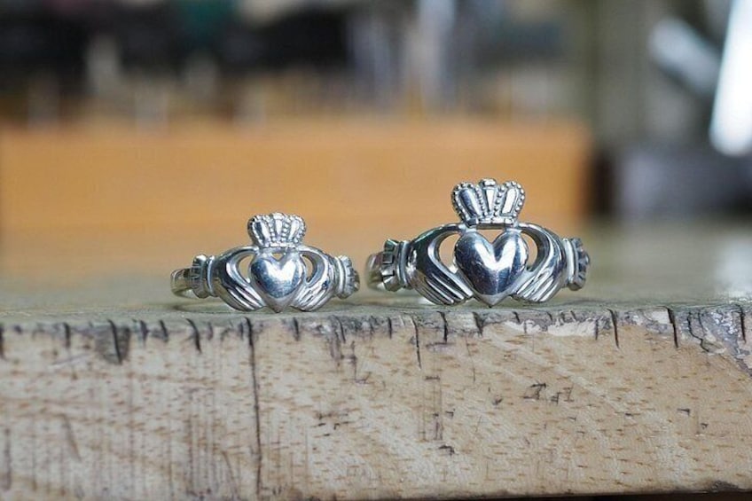 Dublin Jewellery Forge your own silver Claddagh Ring Workshop 4