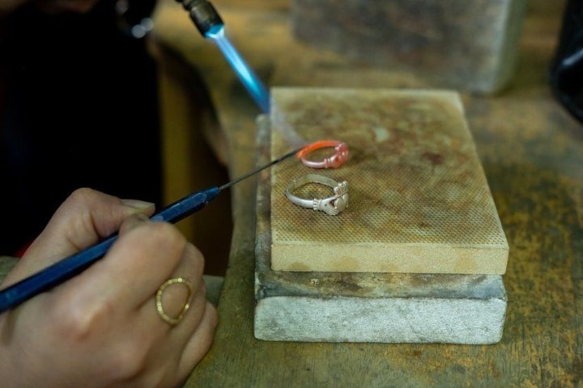 Dublin Jewellery Create a Claddagh Ring Workshop 3