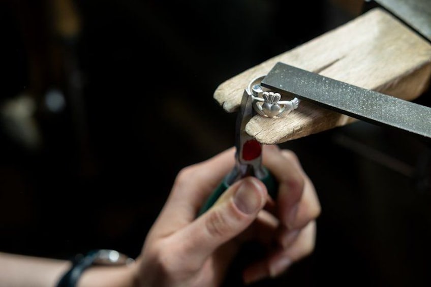 Dublin Jewellery Create a Claddagh Ring Workshop 5