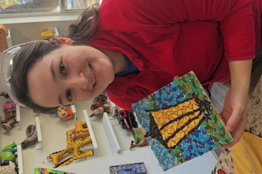 Mosaic Workshop in Leander Texas 4