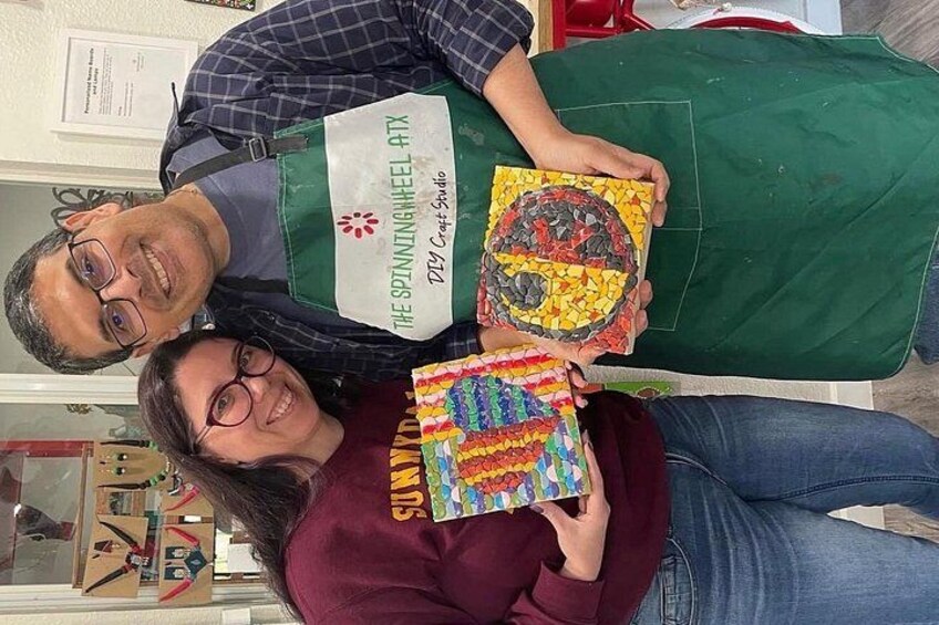 Mosaic Workshop in Leander Texas 3