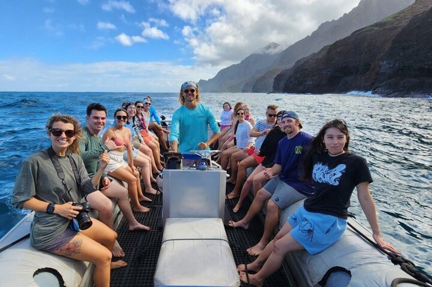 Kauai: Nā Pali Coast Zodiac Raft Expedition and Snorkeling 4