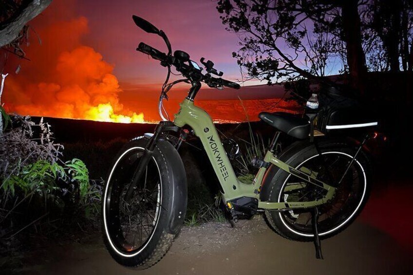  "Bespoke" Private E-Bike Tour Volcano and Waterfalls 