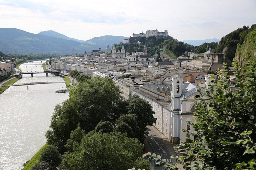 Salzburg and its famous view in the Sound of Music Movie 2
