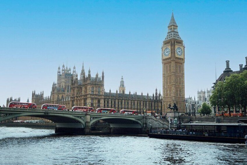 View of Westminster from the Royal Boat 4