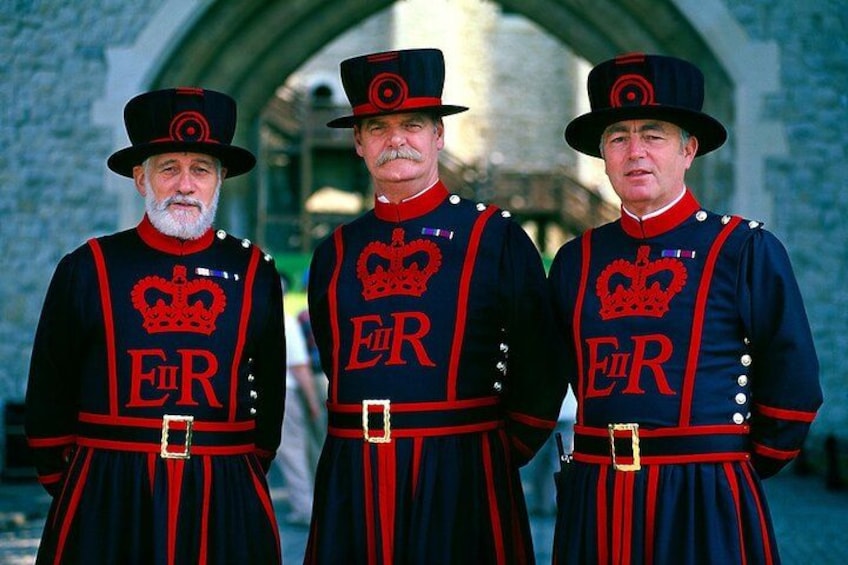 Beefeaters at Tower of London, London EC3N 4AB, UK 1