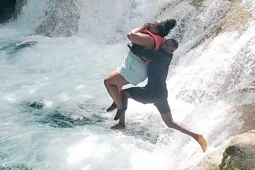 Dunns River Falls & Blue Hole Combo from Montego Bay with Pick Up 1