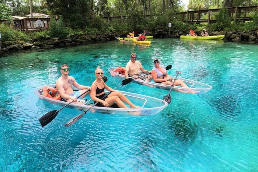 Clear Kayak Three Sisters Springs & Manatee Tour Of Crystal River 3