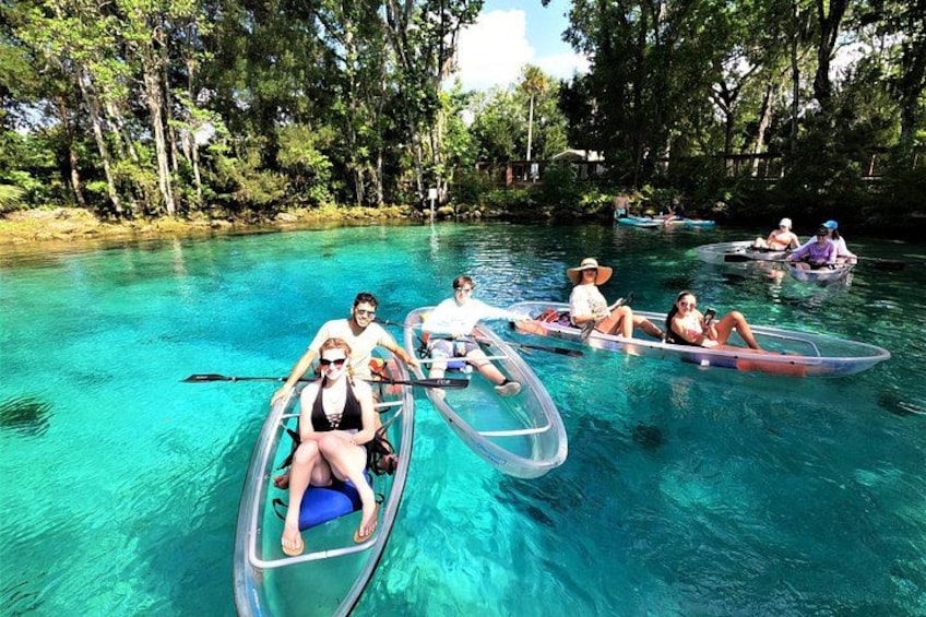 Clear Kayak Three Sisters Springs & Manatee Tour Of Crystal River 2