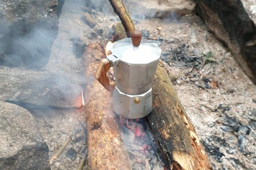 Stockholm Foraging & Outdoor Cooking: 3-Course Fire Meal 2