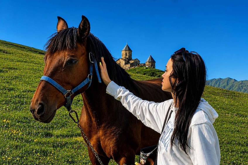 From Tbilisi: Ananuri, Gudauri, and Kazbegi Tour with Guide 2
