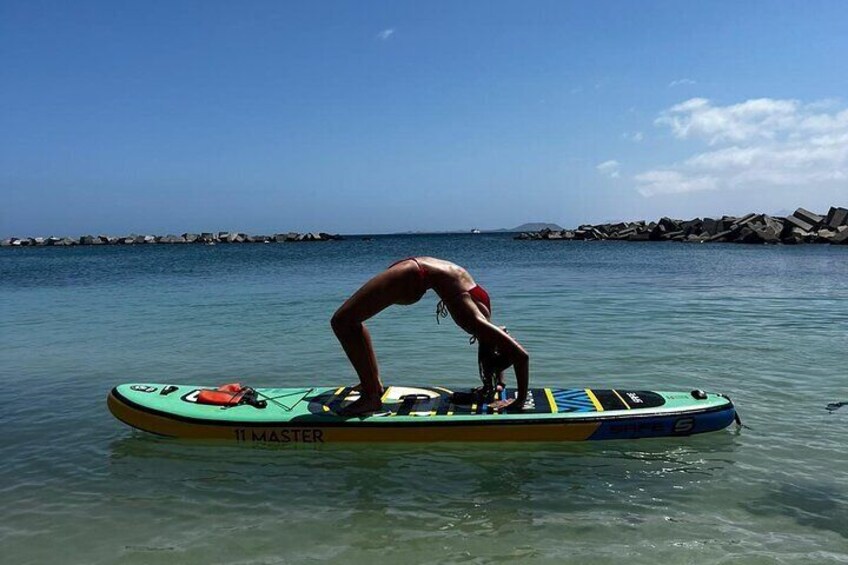 Stand up Paddle and Snorkeling lesson in Playa Blanca