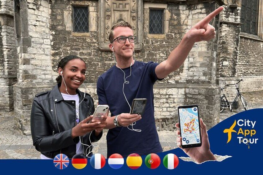 Eindhoven: City Walk with Audioguide in 7 Languages on your Phone 1