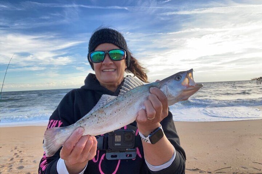 Three-Hour Beach Fishing Charter in Northeast Florida