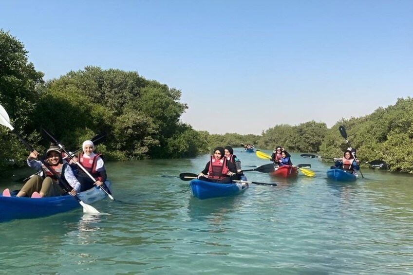 4 Hours Purple Island Mangroves Kayaking Adventure in Qatar 5