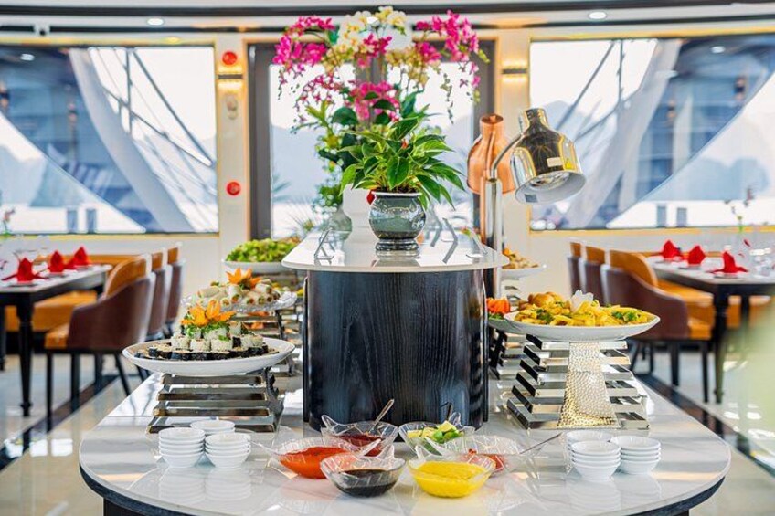 Halong Bay Day Cruise with Buffet Lunch by Diamond Era Cruise 3