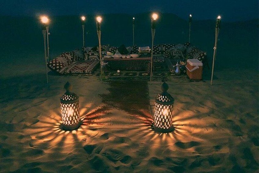 Private Romantic Dune Dinner in Jeddah 1