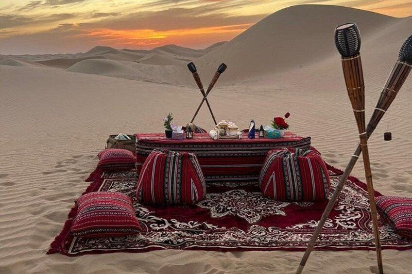 Private Romantic Dune Dinner in Jeddah 2
