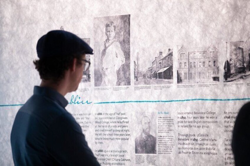 Learn about famous Irish writers - such as James Joyce 2