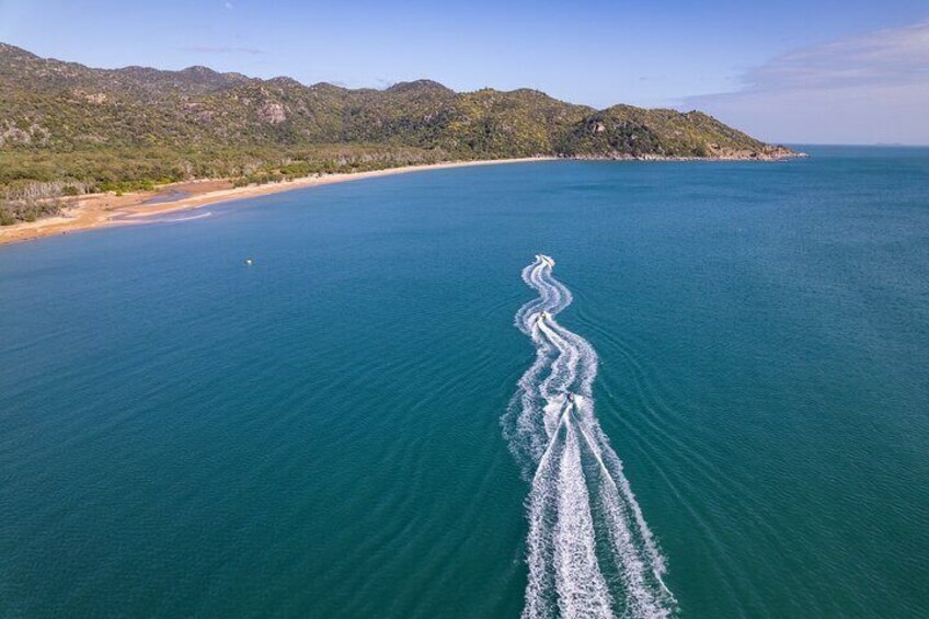 Drone image of Jetski Hire Magnetic Island