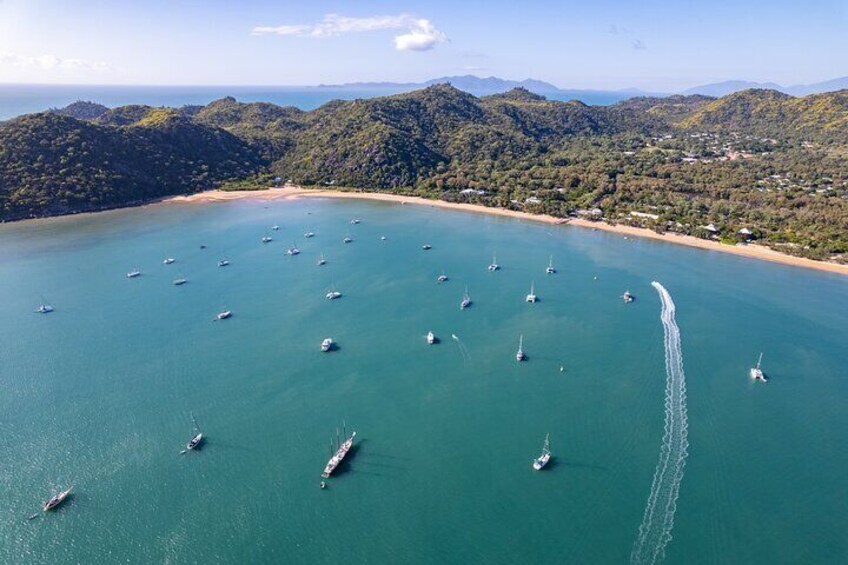 Drone image of Jetski Hire Magnetic Island