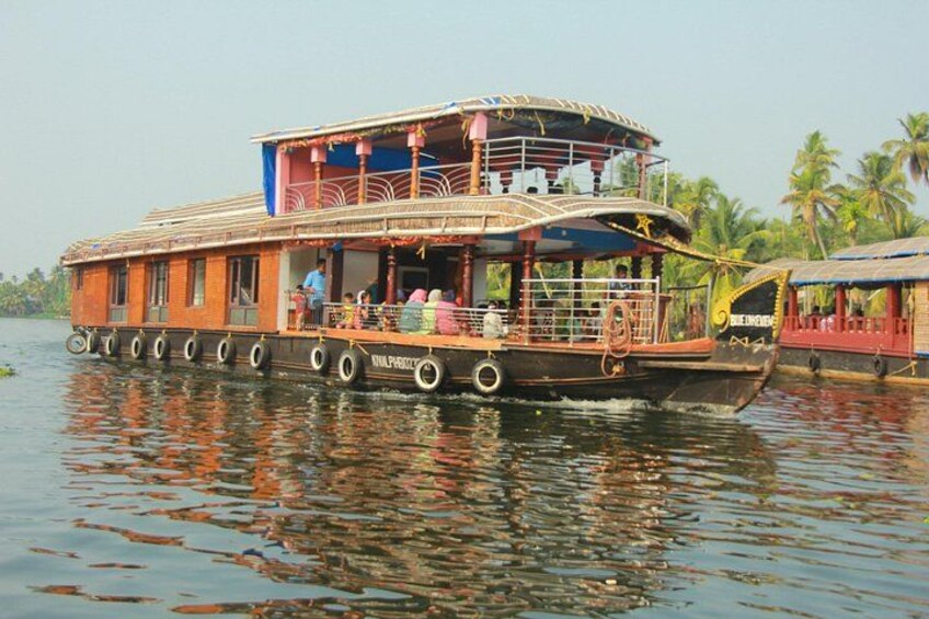 Aleppey House Boat Cruise, Cochin Excursions from Cruise Terminal 5