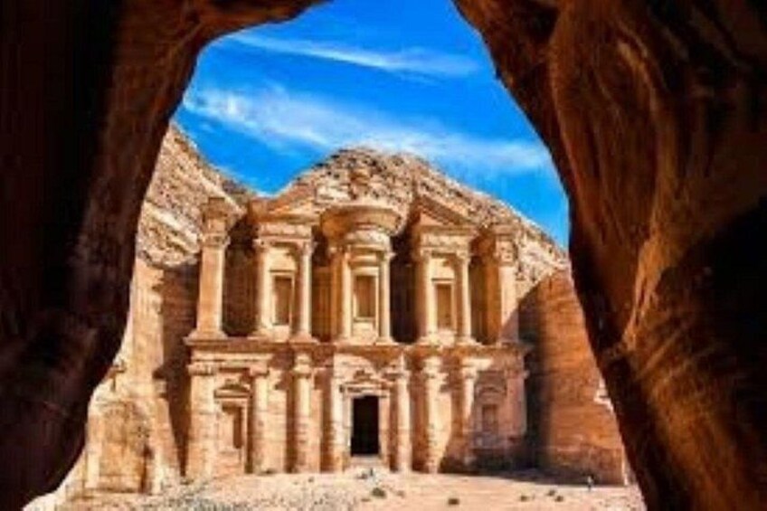Monastery in petra 1