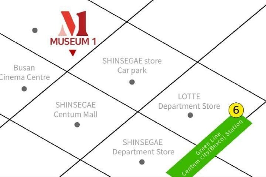 Museum 1 Exhibition Ticket in Busan (내국인 불가) 2