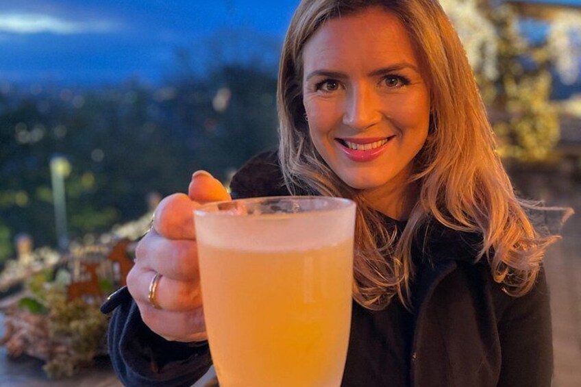 Mulled wine walk around Karlsruhe Castle 2