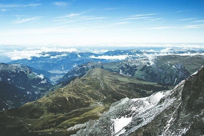 From Zurich to Top of Europe Jungfraujoch private tour 2