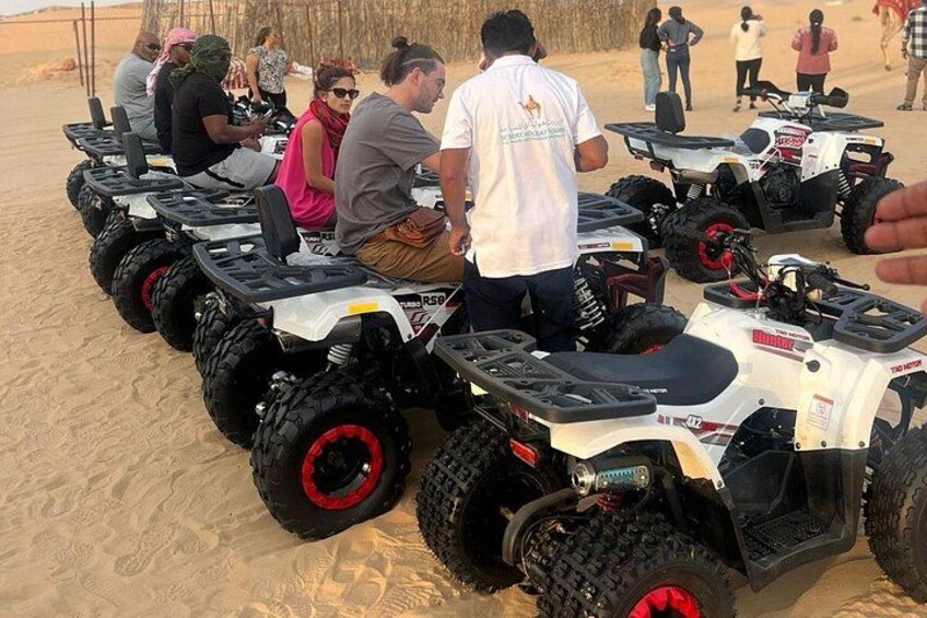 Evening Desert Safari with 30 Minutes ATV/Quad Bike Tours 4