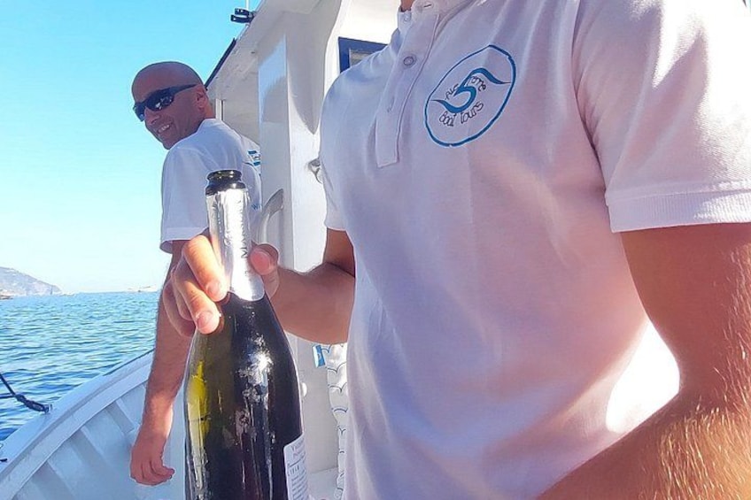 Sunset private boat tour of Cinque Terre with traditional ligurian gozzo 5