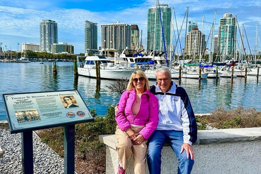 Guided St. Pete Sightseeing Tour in Deluxe Street Legal Golf Cart 4