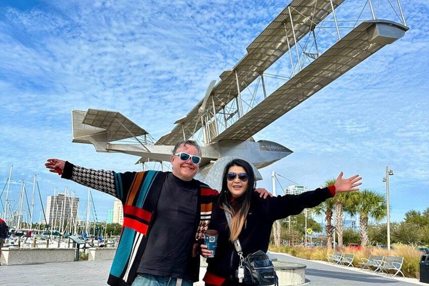 Guided St. Pete Sightseeing Tour in Deluxe Street Legal Golf Cart 2
