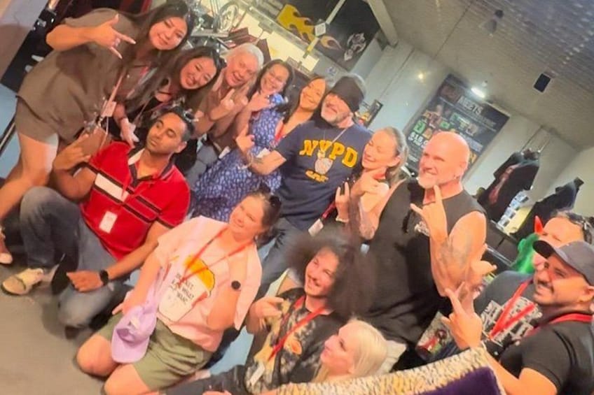 Group photo with Danny Koker and Horny Mike 5