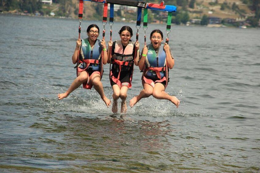 Triple Parasailing Experience in Kelowna 5