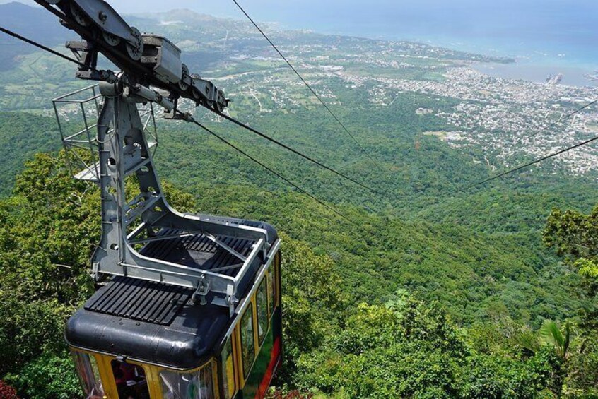 Ride the cable-car to the top of Mount Isabel de Torres for stunning views