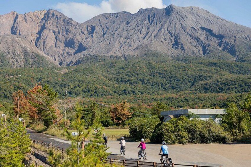 Sakurajima Off Limits Trail Journey with E-bike 2