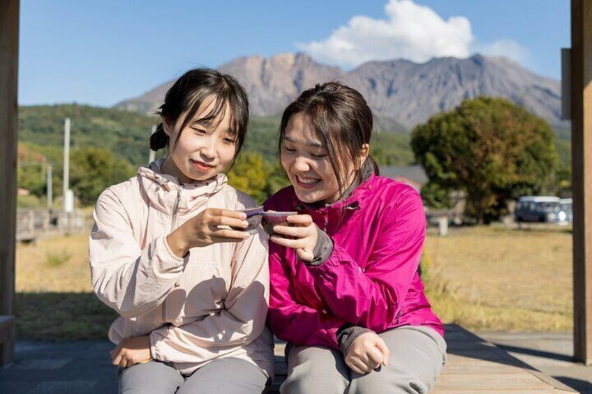 E-bike Hill Clim Tour to the No-Entry Zone of Sakurajima Volcano