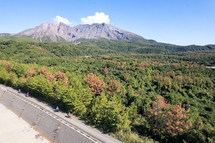 Sakurajima Off Limits Trail Journey with E-bike 1