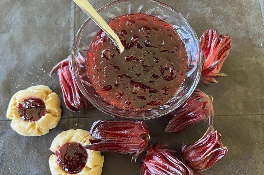 Hibiscus preserves 3