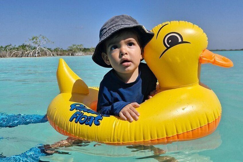 Pontoon Tour - Visit the Pirate Channel, Cenotes and Islands. 2