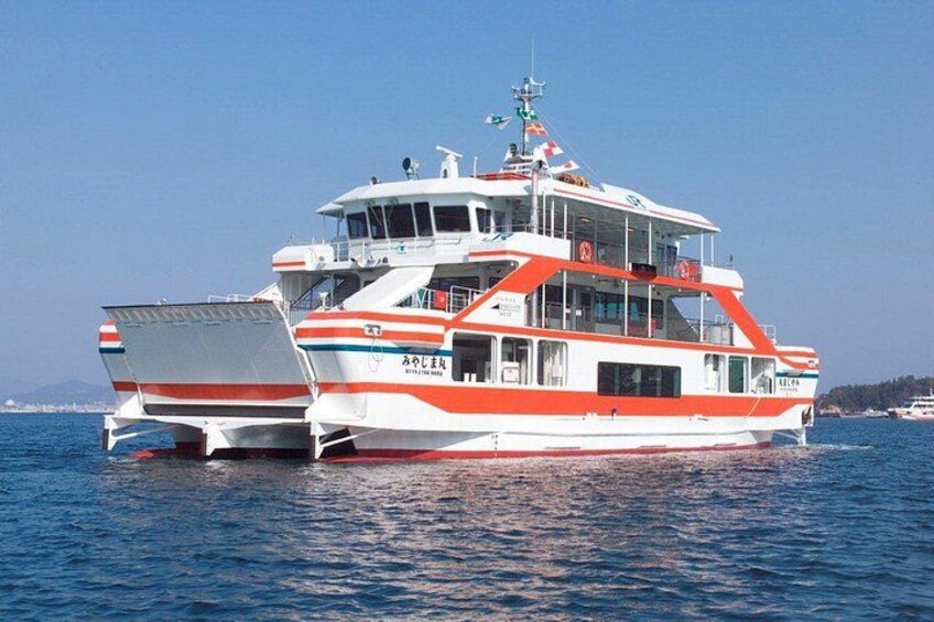 Self Guided Tour in Miyajima with Bullet Train and Ferry Ticket 3