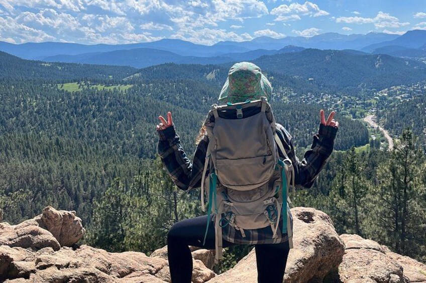 Guided Hiking Tour in Colorado Rocky Mountains View of Mt BlueSky 2
