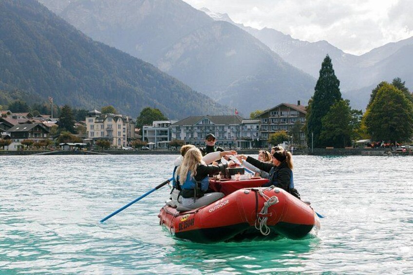 Chocolate Fondue Float Experience in Interlaken 2