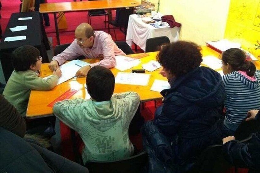 Calligraphy Workshop for Kids in Malaga 4