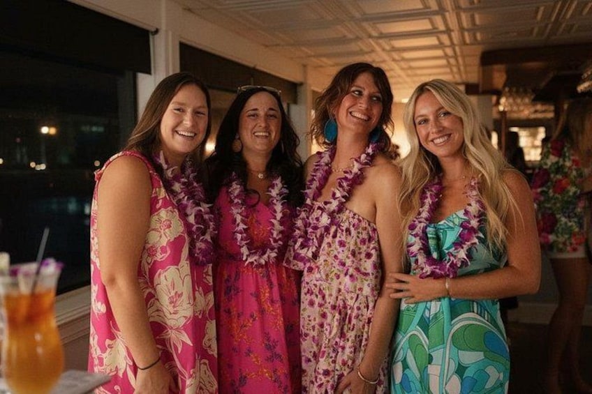 Guests mingling aboard the SOLARIS yacht. 4