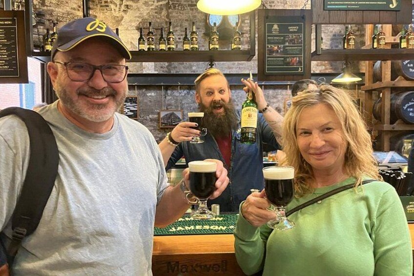 Dublin Food and Drink Walking Tour and Jameson Irish Coffee Demo 5