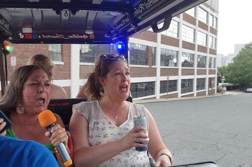 Bar Crawl on a Rollin Disco Ball Golf Cart in Charlotte 4