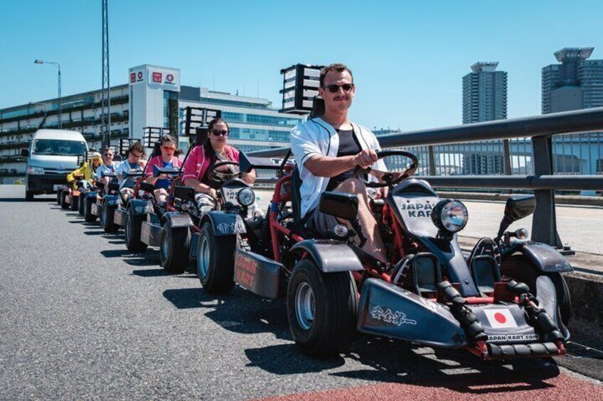 Tokyo Go-Kart Experience Through Ginza & Tokyo Bay (IDP Required) 1